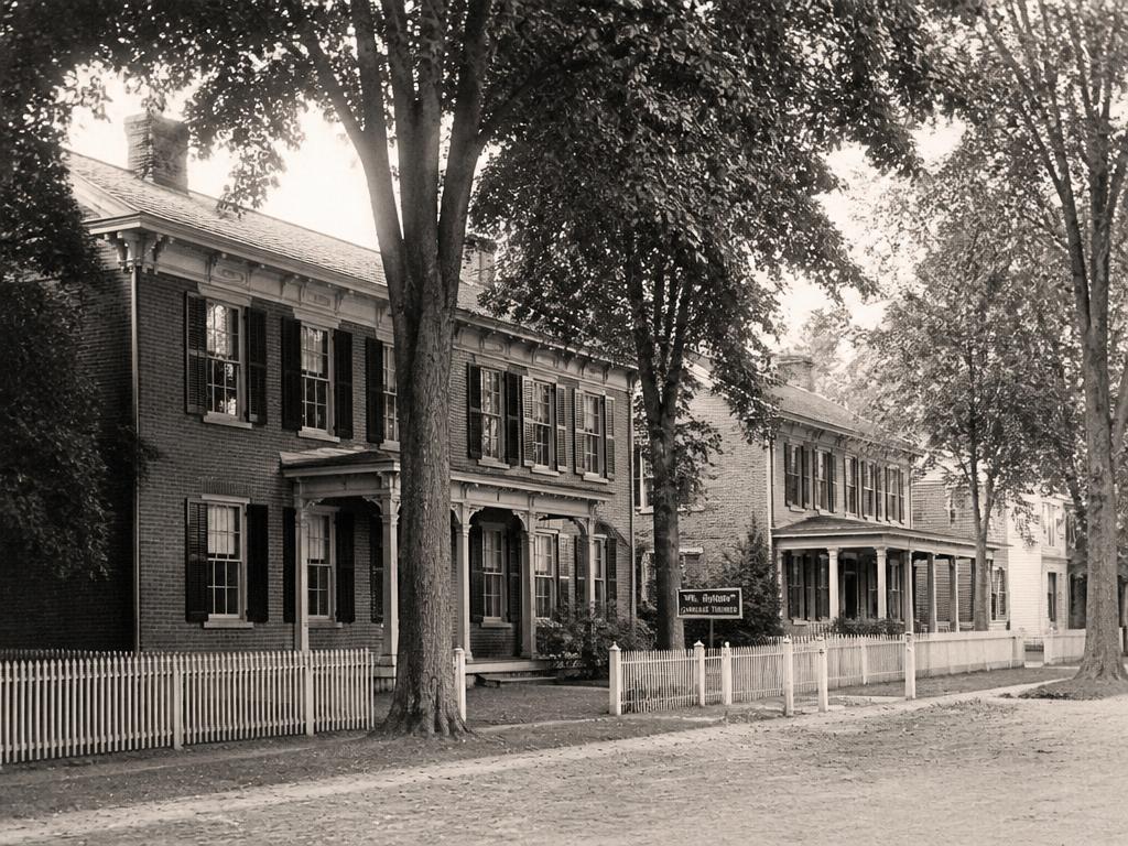 Historic Markham Village homes